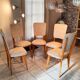 5 chaises scandinave 1960