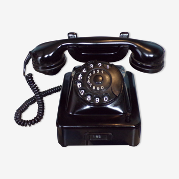 Old German Bakelite telephone