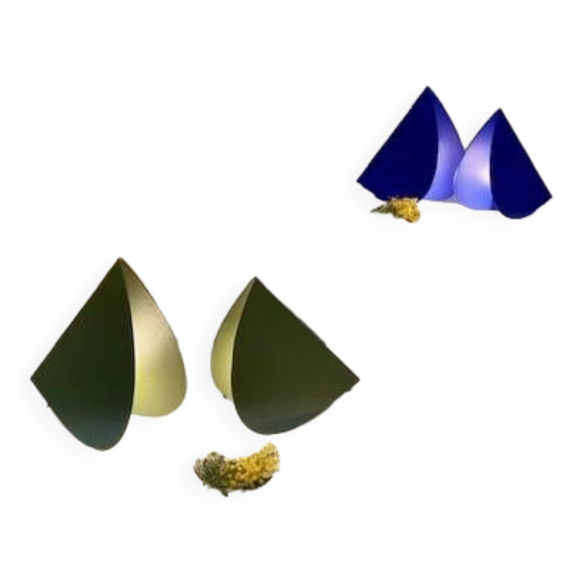 PIA table lamp (S) Mediterranean blue