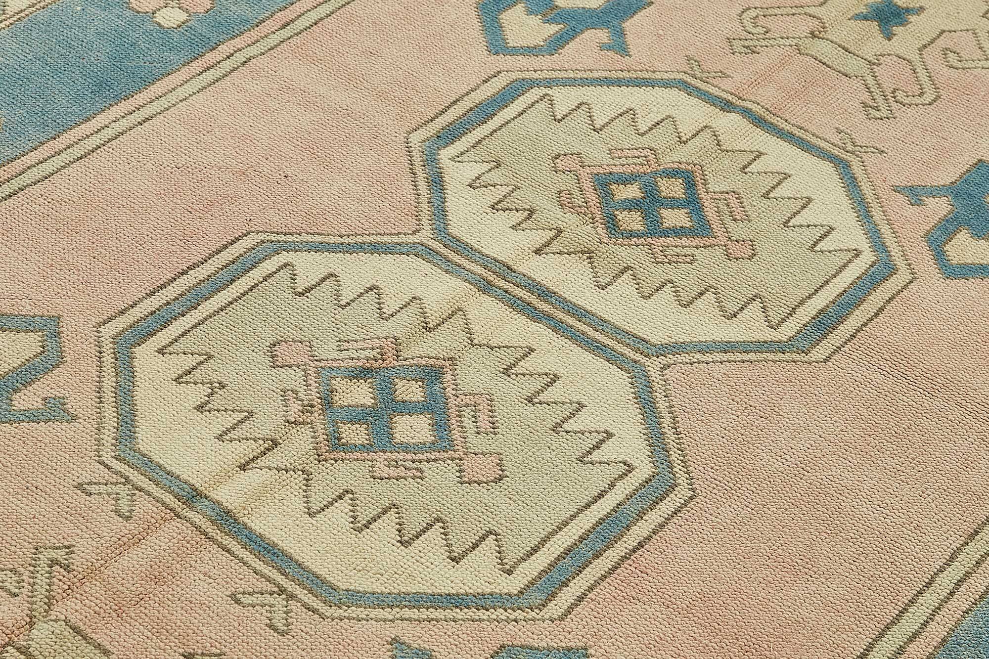 Turkish Vintage Anatolian Rug 184 cm x 255 cm