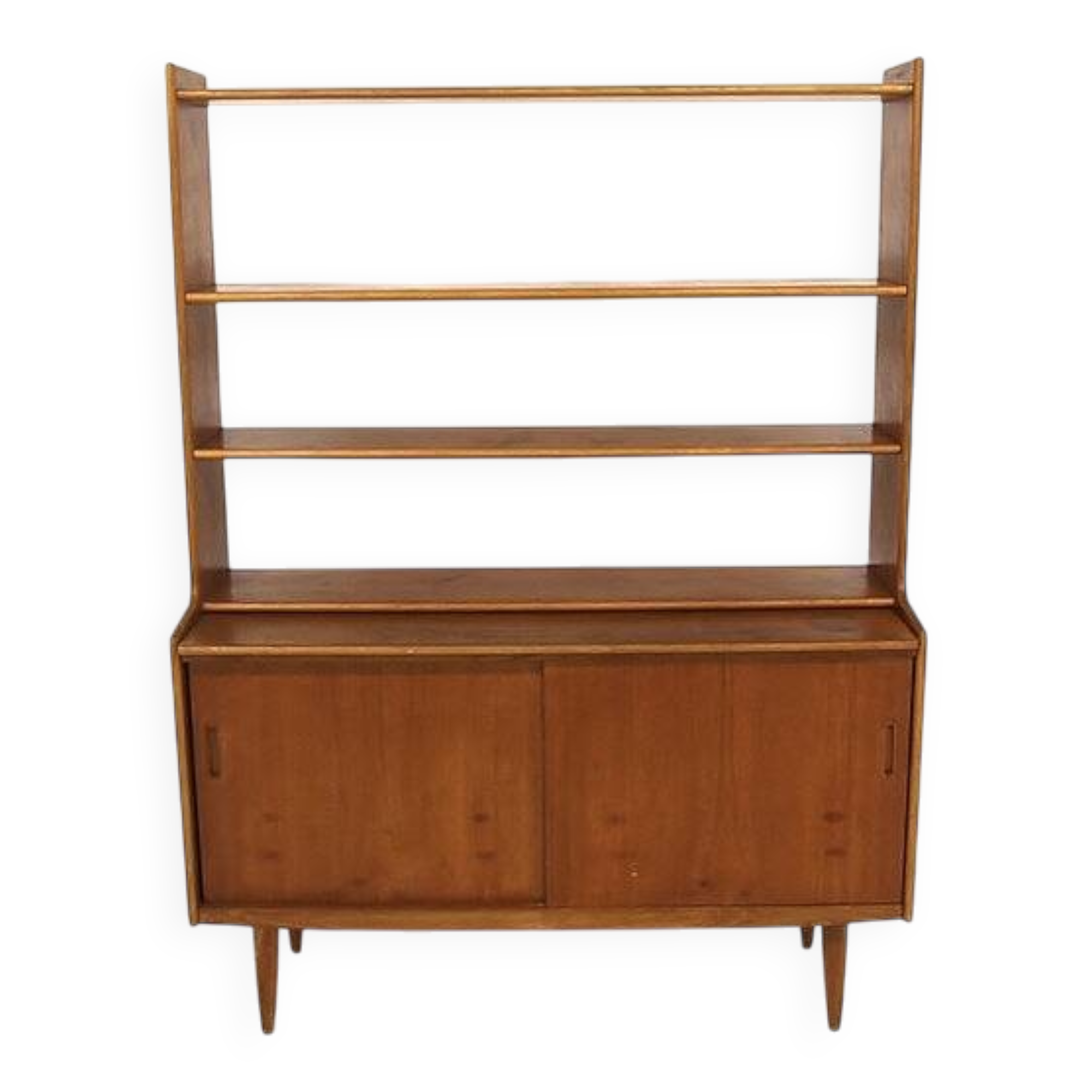 Scandinavian teak and oak secretary, Sweden, 1960