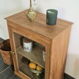 Oak display case from the early 20th century