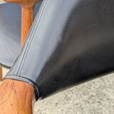 Pair of vintage Scandinavian teak chairs/armchairs - Kai Kristiansen style