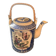 Porcelain teapot with Japanese decor