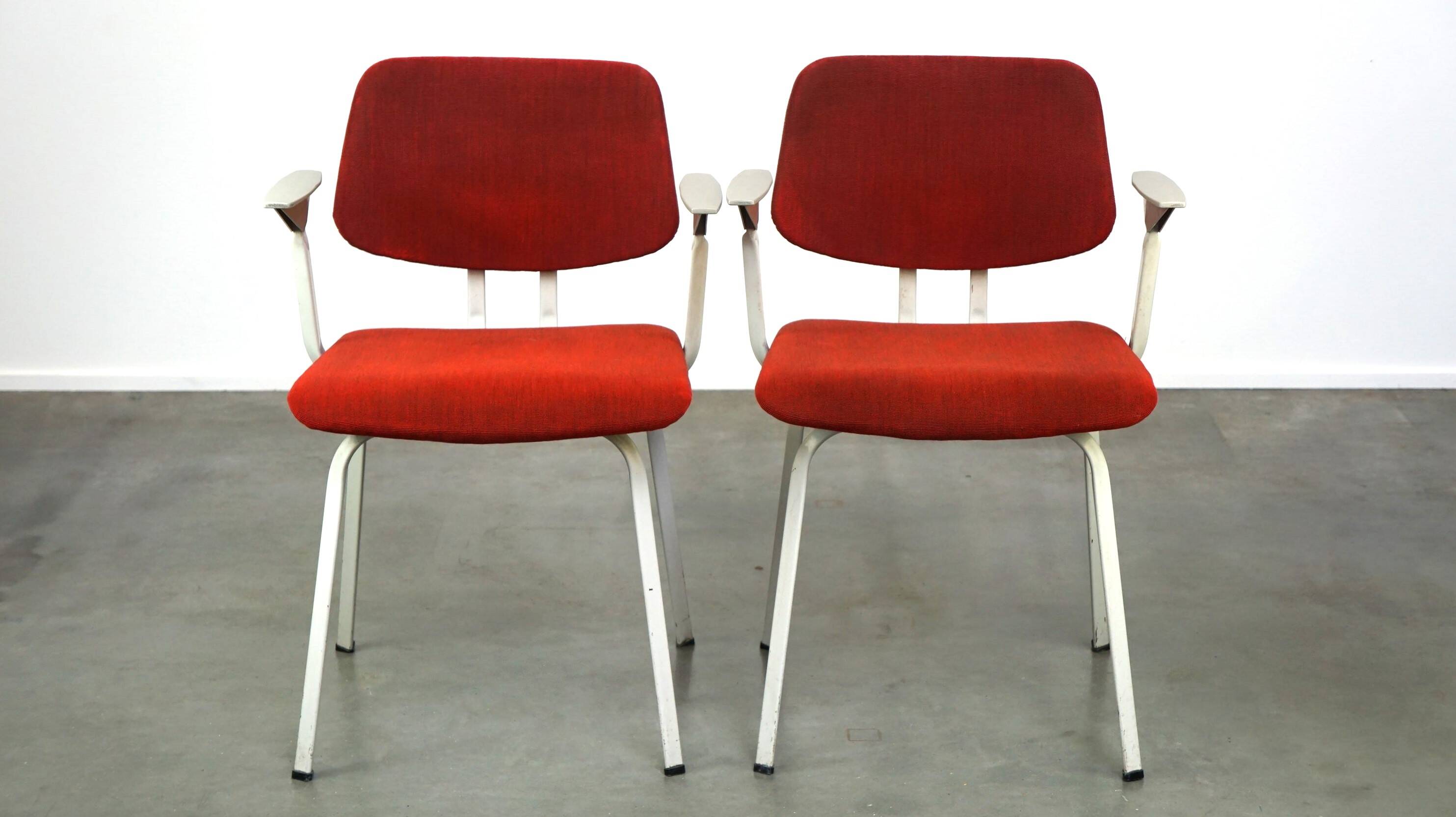 Set of 3 vintage design chairs by Friso Kramer for Ahrend de Cirkel from the late 1960s