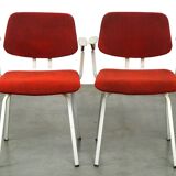 Set of 3 vintage design chairs by Friso Kramer for Ahrend de Cirkel from the late 1960s