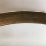 Miroir argenté en bois incurvé