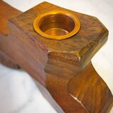 Reversible Anthroposophical Candle Holder in Lemon Tree, Dornach School