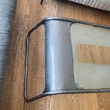 Metal and glass coffee table