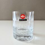 6 Vintage Whiskey Glasses, Ingrid Glas Germany, Bourbon, Mid Century Bar