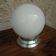 Applique, plafonnier boule opaline