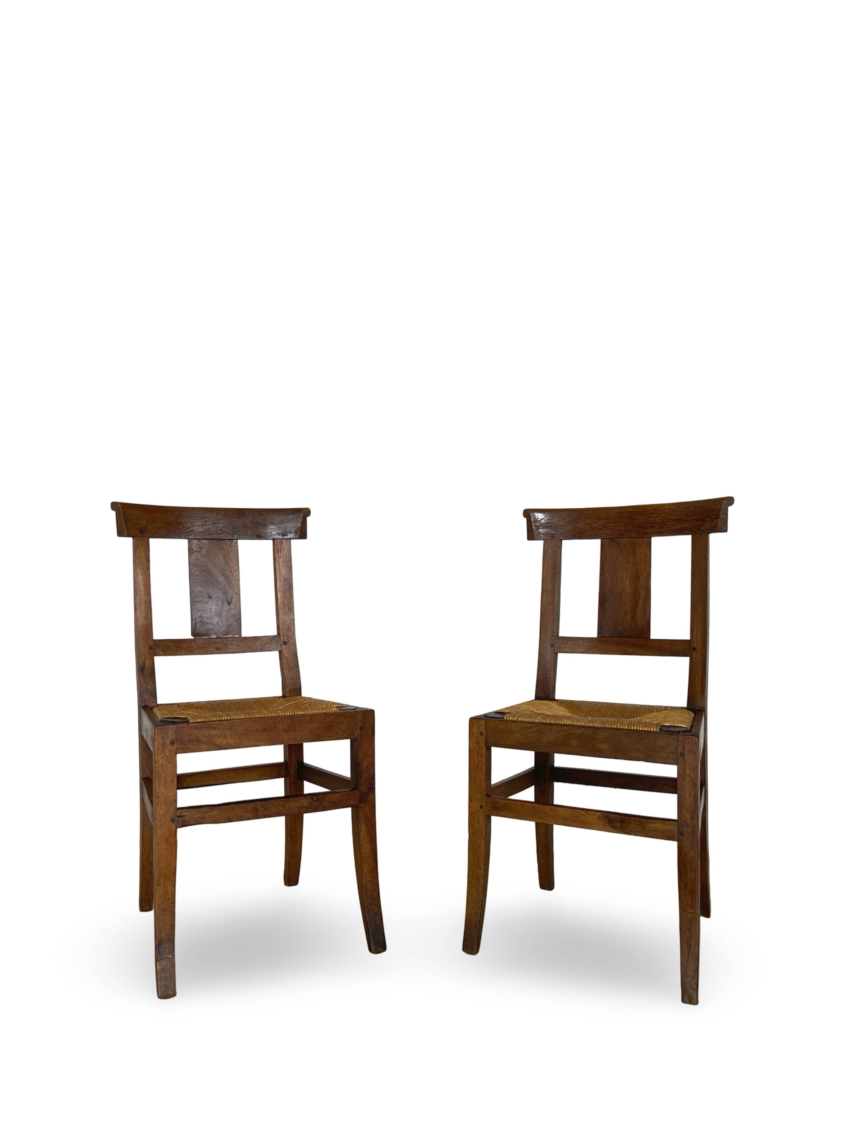 italian rustic chairs 1890s