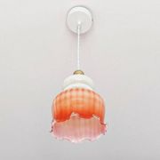 Vintage opaline pendant light