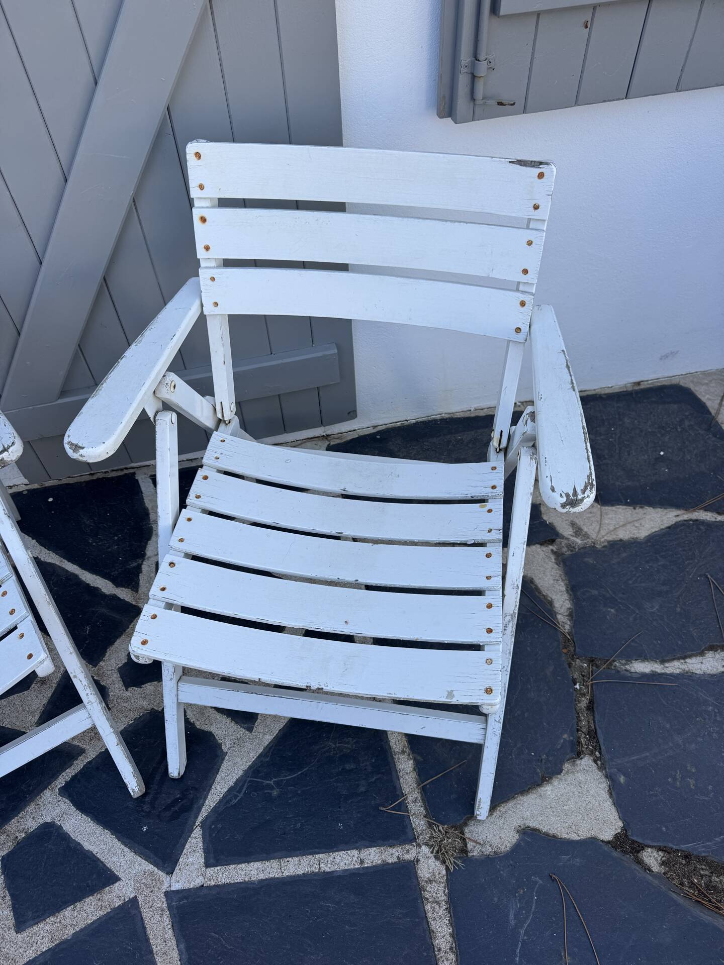 Lot 2 Garden Armchairs Gleize 1960