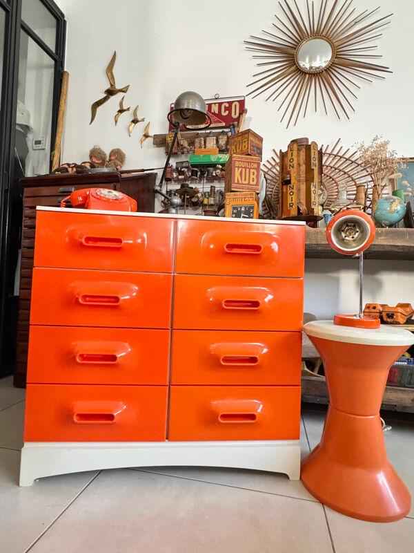 Commode vintage Marc Held pour Prisunic