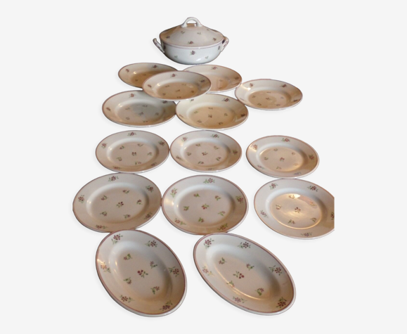 Service 15 pieces Niderviller
