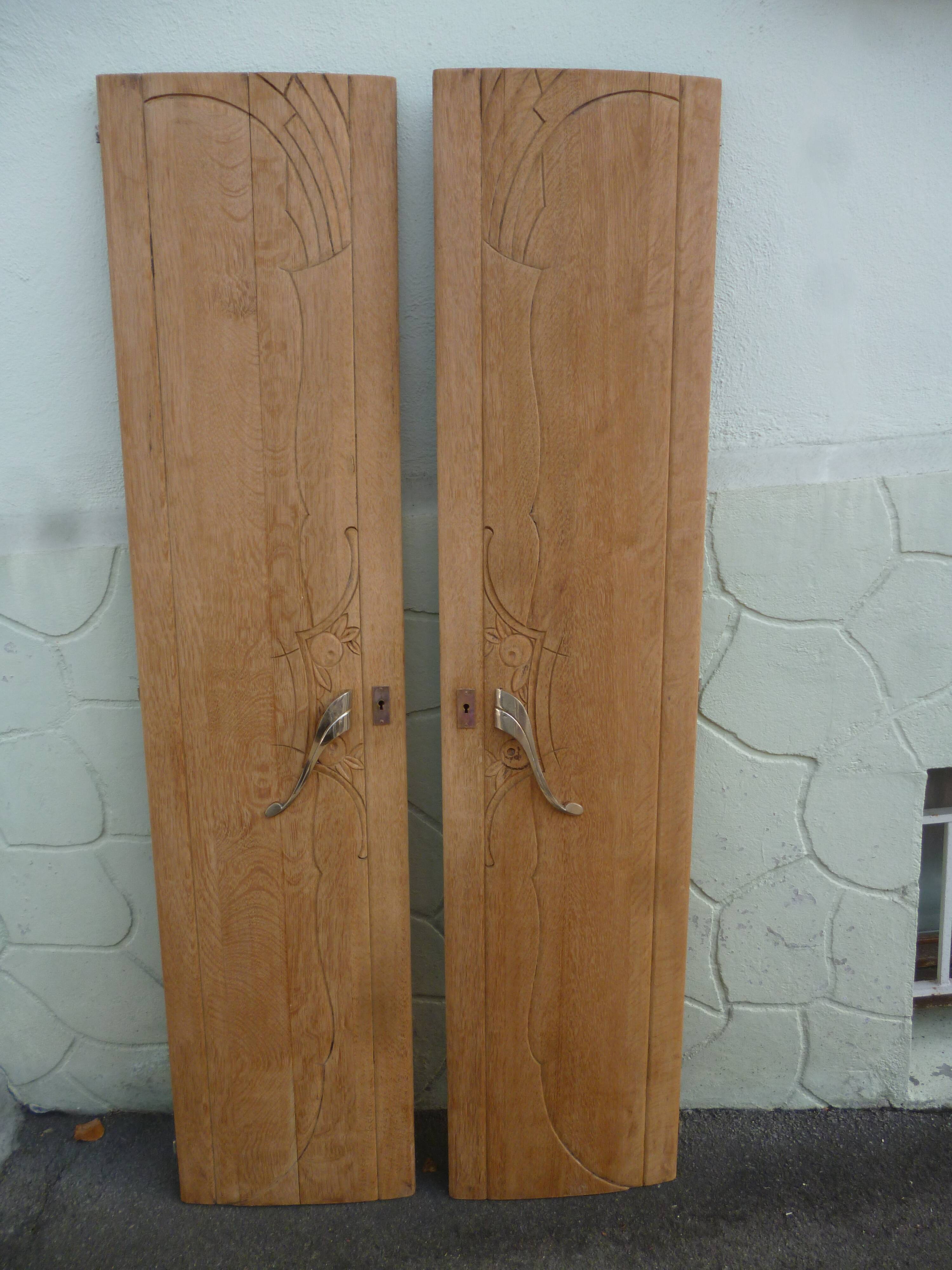 Art deco door pair