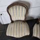 Paire de chaises style Louis XV