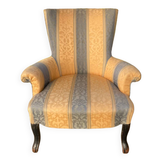 Fauteuil chauffeuse Napoléon III époque XIXe