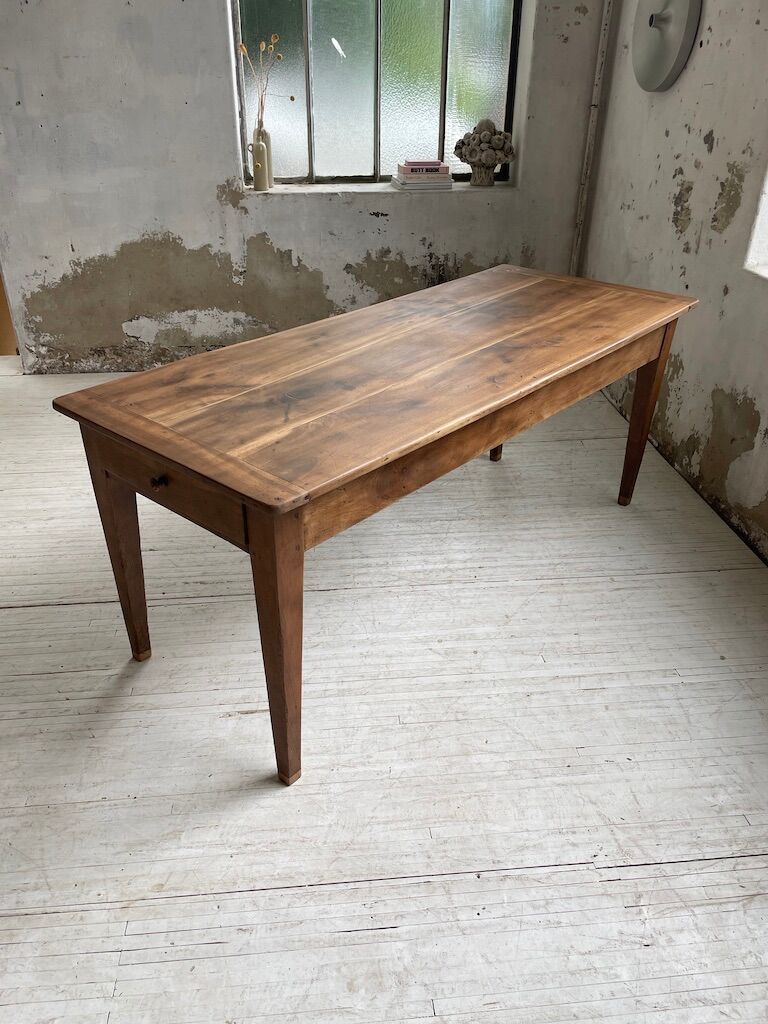Walnut farm table 190cm