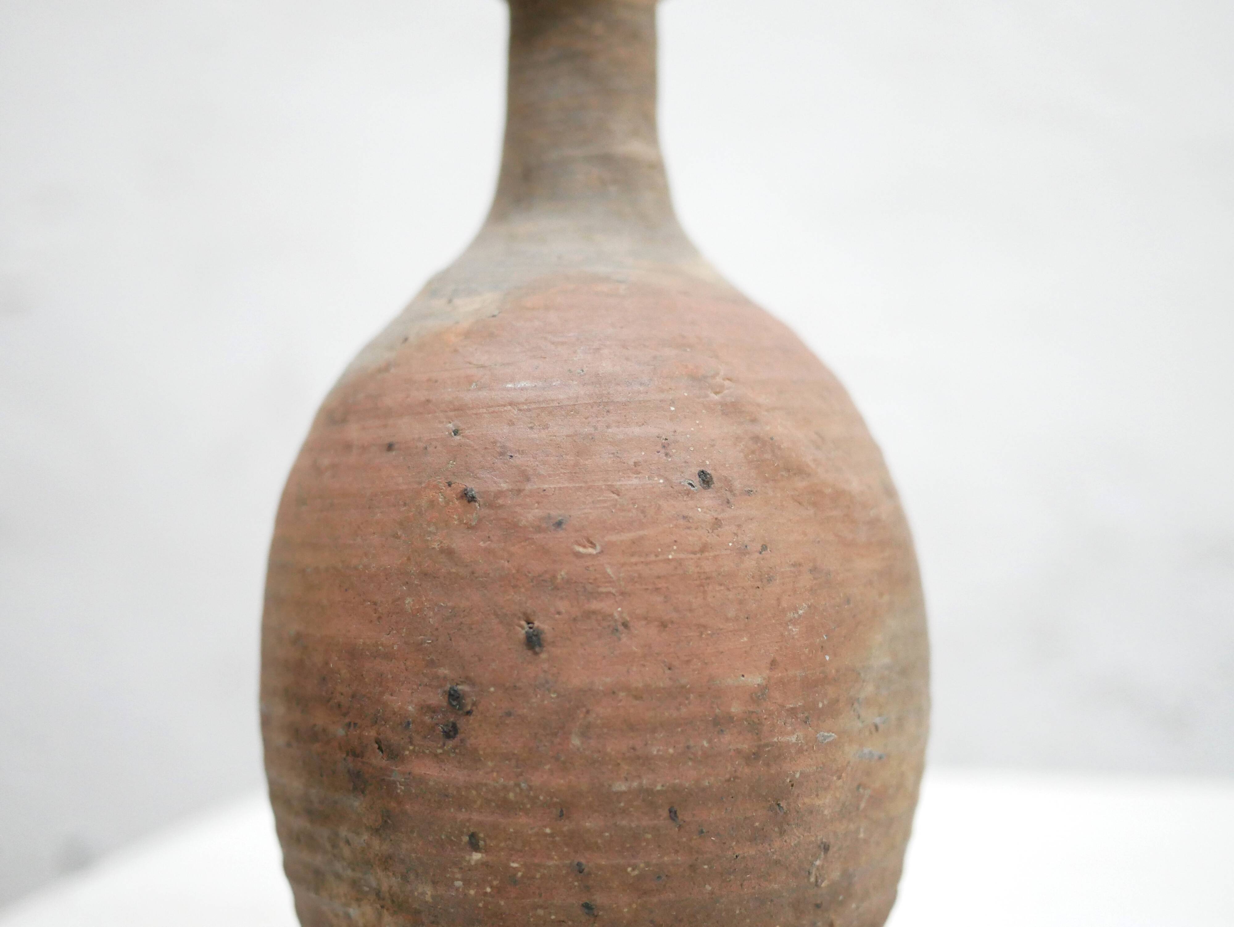 Old terracotta jar