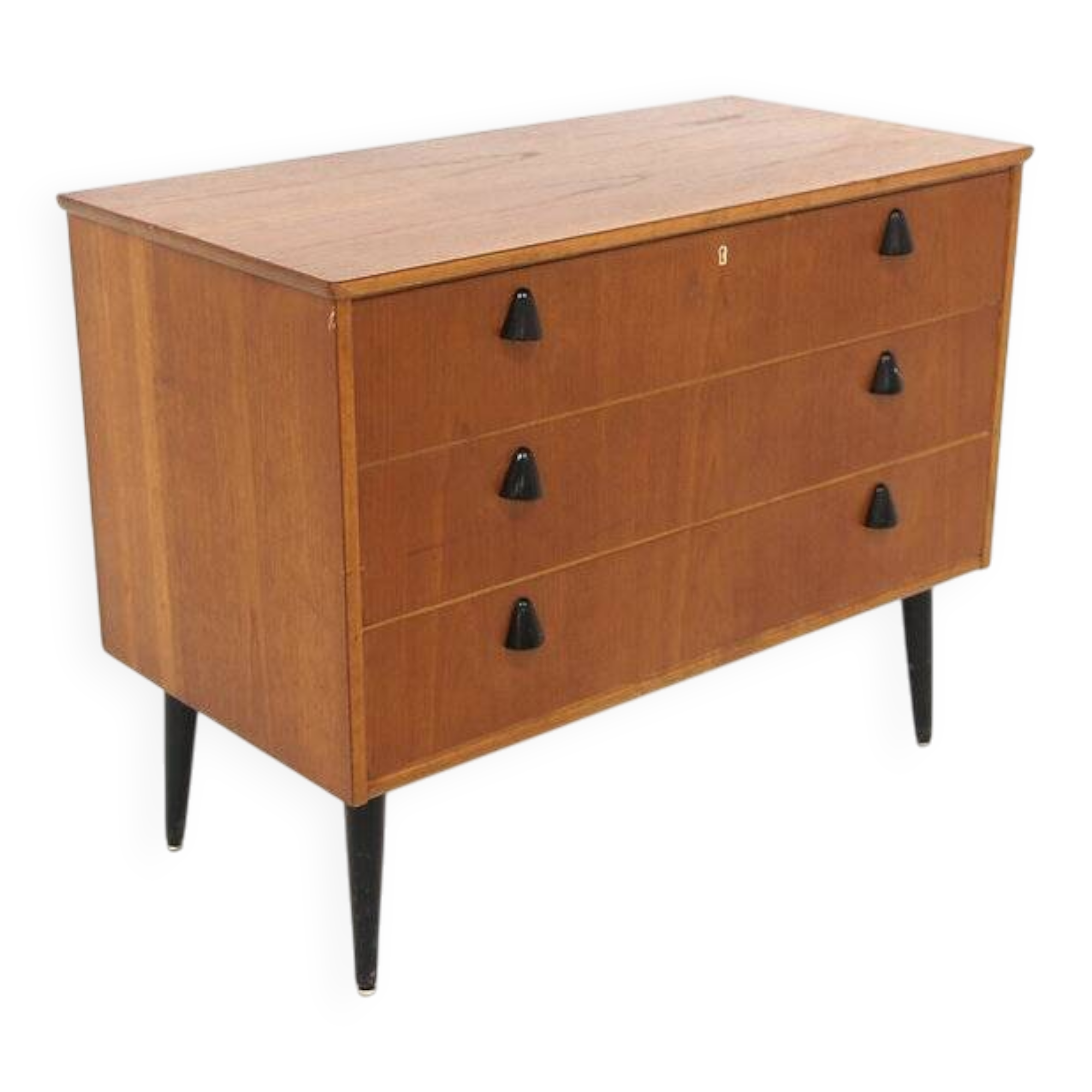 Scandinavian teak chest of drawers, Sweden, 1960