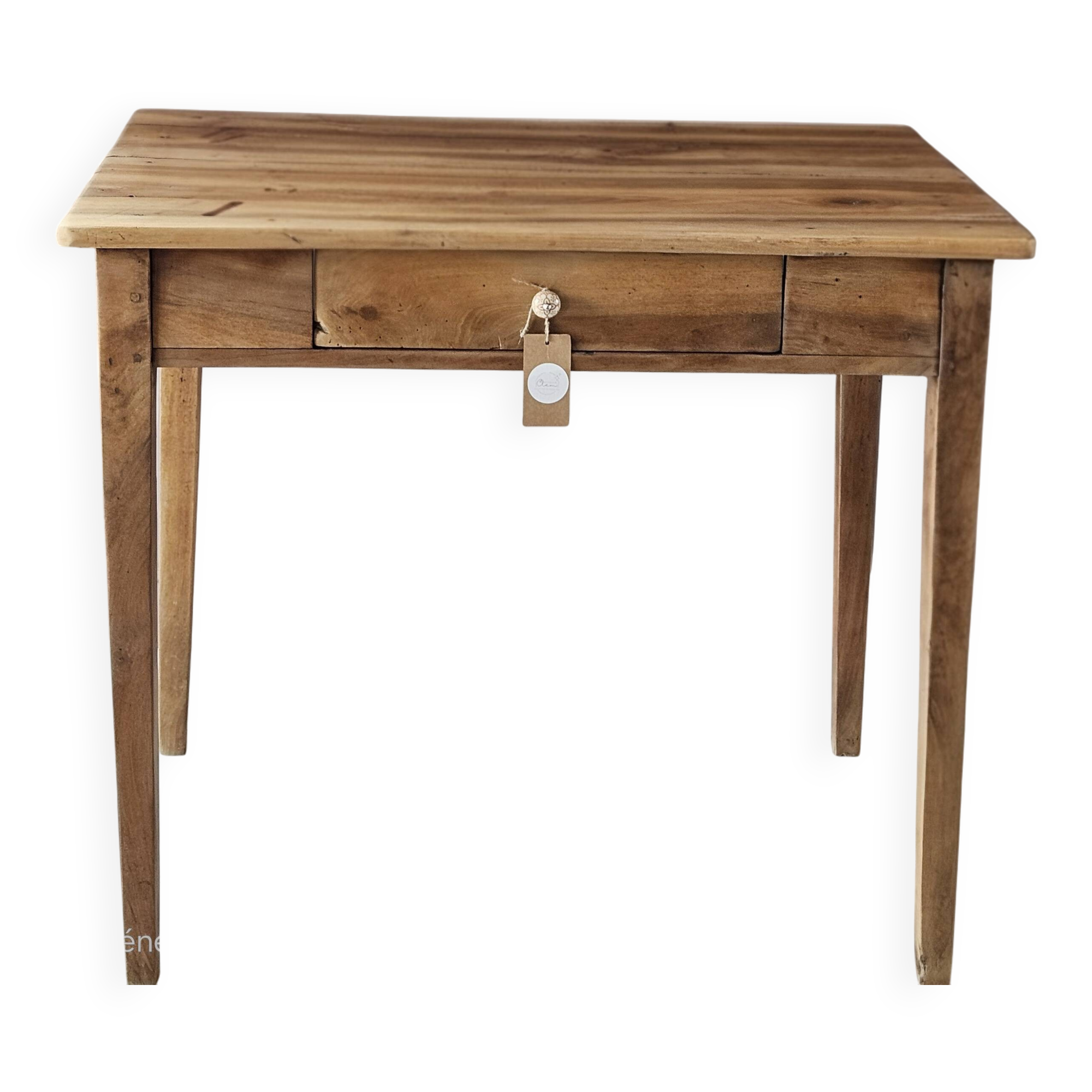 Antique walnut table/desk, renovated | Emile
