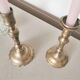 Brass candlesticks