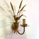 Vintage gold metal wall lamp