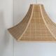 Vintage suspension, wooden slats, France, 1980.