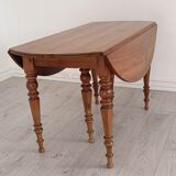 Table Louis Philipe old walnut 6 legs
