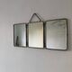Mirror triptych barber, 1920 - 22 x 49cm