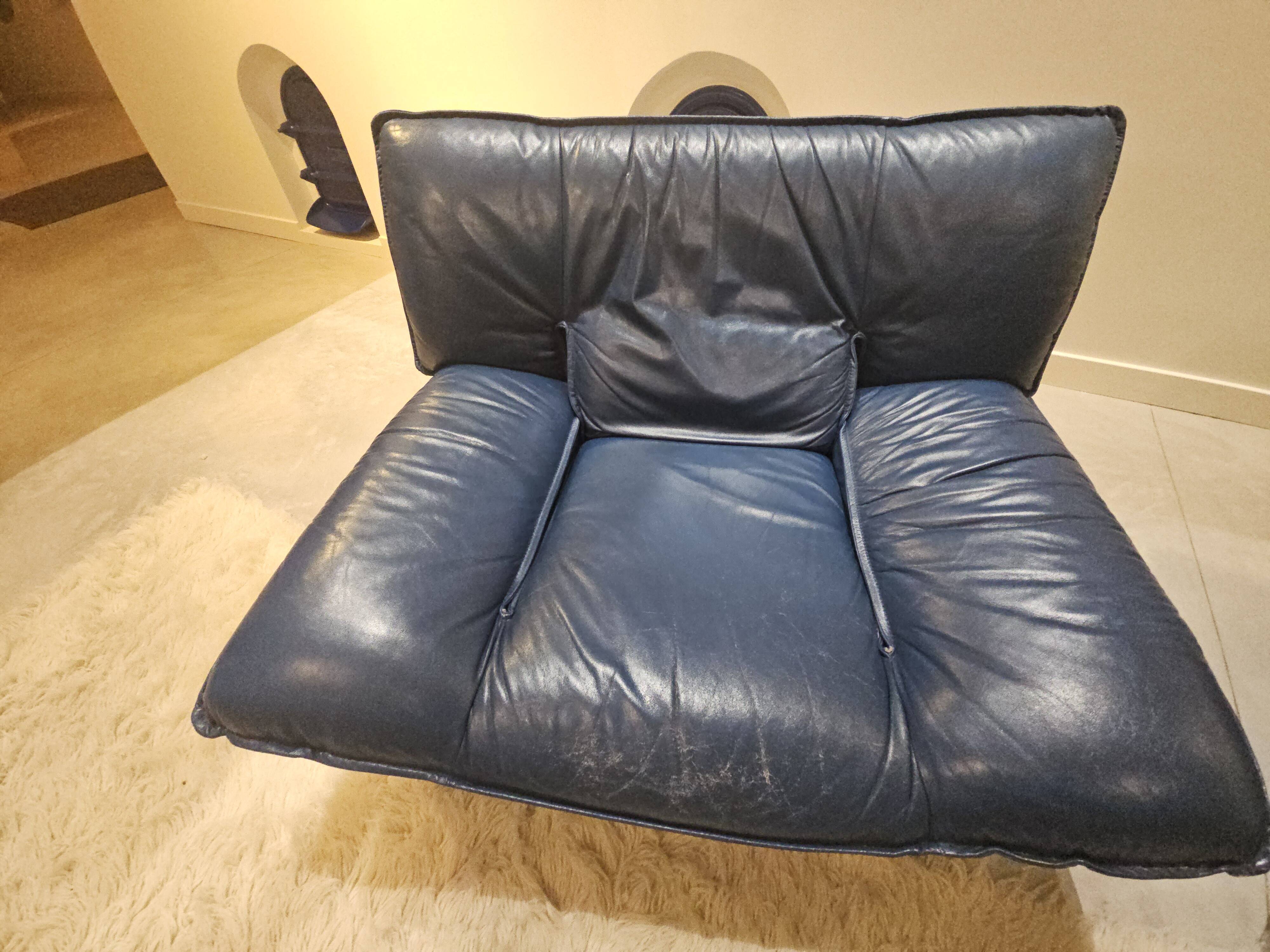 Paire de fauteuils, Nicoletti Salotti, 1980, Italie