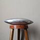 Contemporary design space age cast aluminum vase