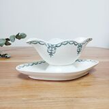 Iron earth sauce boat Moulin des loups and Hamage