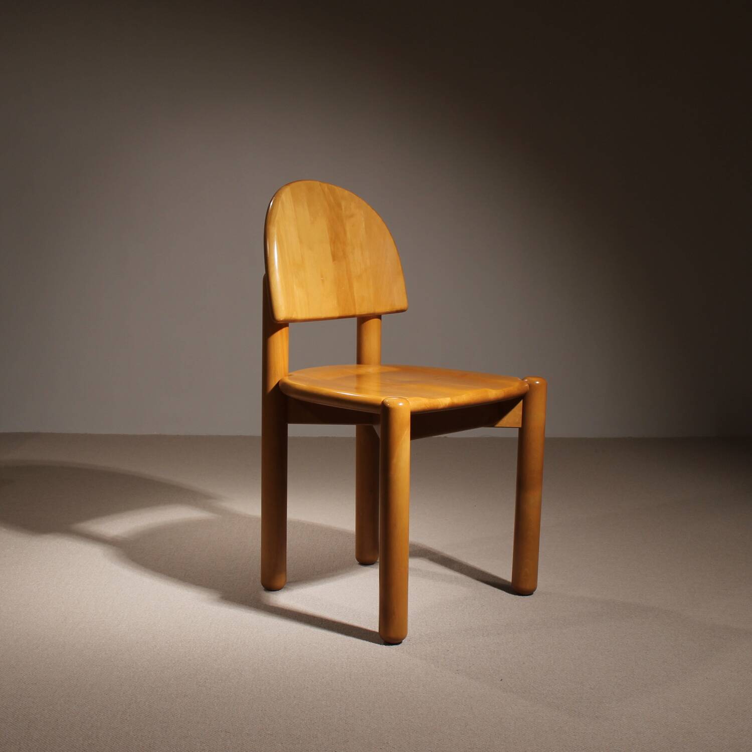 Six Chairs in Alder Wood by Rainer Daumiller | Denmark 1980s