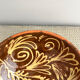 Glazed terracotta salad bowl