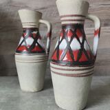 Pair of pitchers fat lava Germany