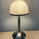 Design mushroom lamp in opaline and metal