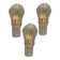 Large Venetian Murano Glass Sconces Set of 3