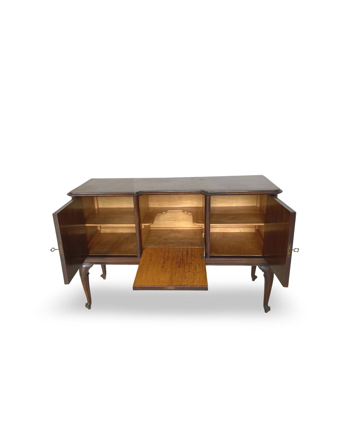 Élégant buffet italien fabriqué par Galleria G. Malafronte, Rome, années 1940