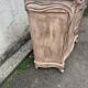 Louis XV style side table – door carved with floral decoration