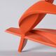 Abstract sculpture by Paolo Schiavocampo, circa 1970