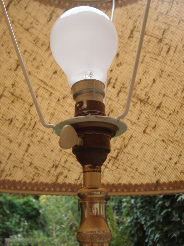 Lampadaire neo classique tripode telescopique 1950-1960