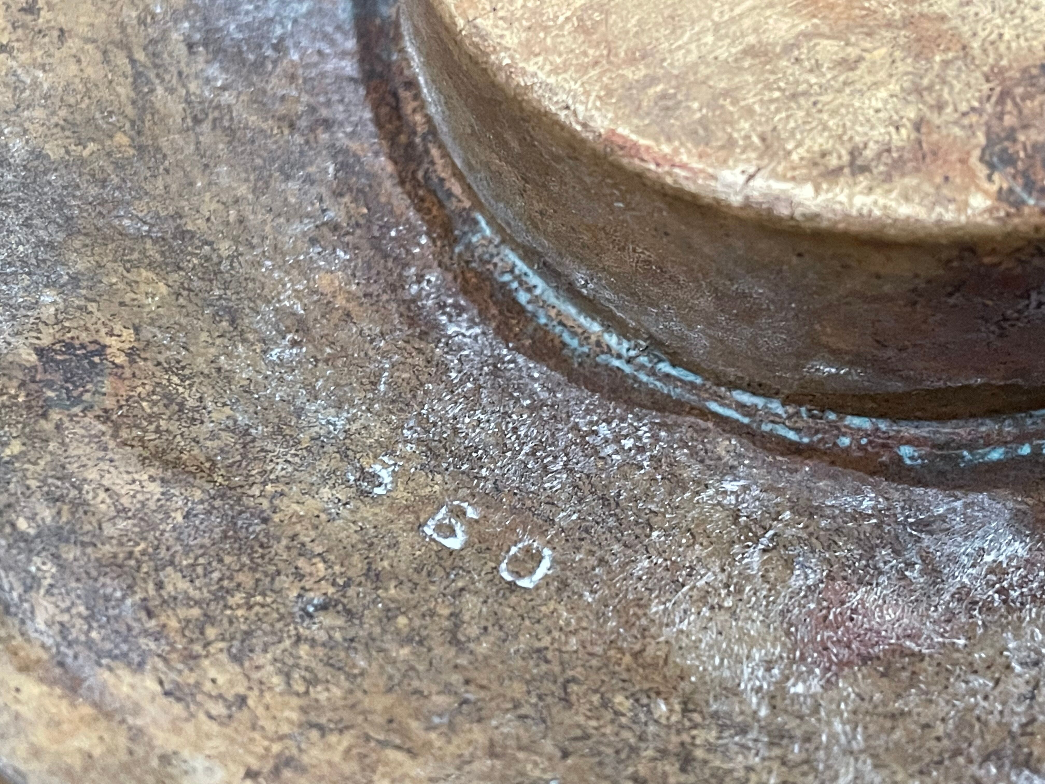 Ashtray in gilded bronze circa 1900