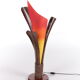 Vintage French Floor Lamp Model Flame, 1980s