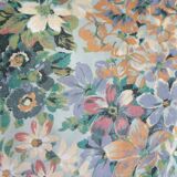 Double-sided floral cushion