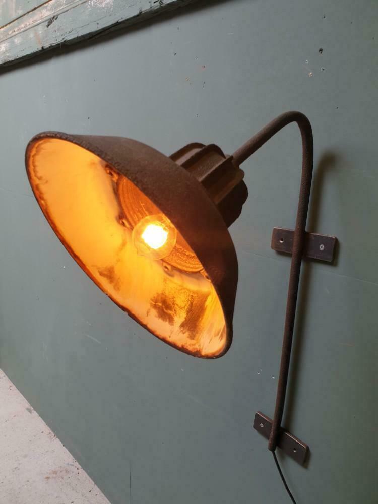 Old cast iron street lamp from France