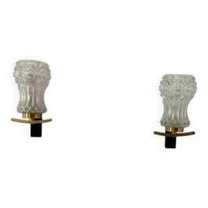 Paire d'appliques vintage