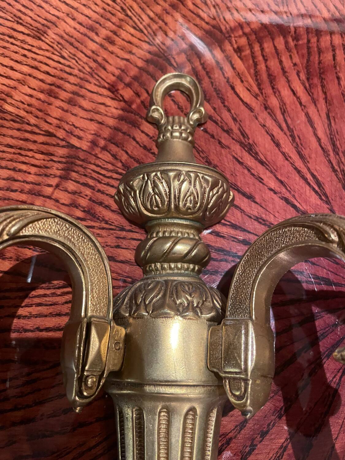 Paire applique bronze style empire design Péris Andreu